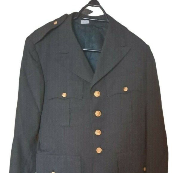 US Military issued Green Poly/Wool Army Service Dress Jacket - Picture 1 of 6